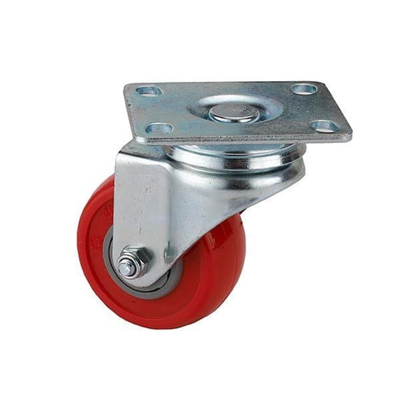 Woodriver 2-1/2" Caster Swivel Plate With 4-Hole Mounting 3-3/8" Tall