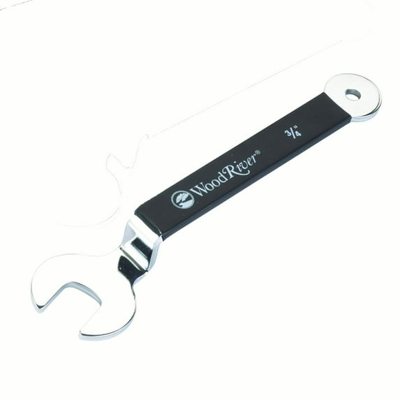 Woodriver 3/4" Offset Router Wrench For Hitachi And 3-1/4Hp Triton Routers