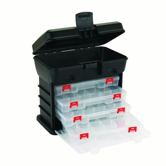 Woodriver 4 Drawer Storages Tower