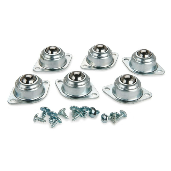 Woodriver 5/8" Universal Transfer Rollerball Guides 6-Piece