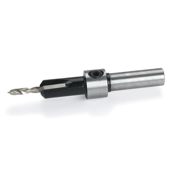 Woodriver 7/64" X 3/8" Carbide-Tipped Countersink Set With Brad Point Pilot
