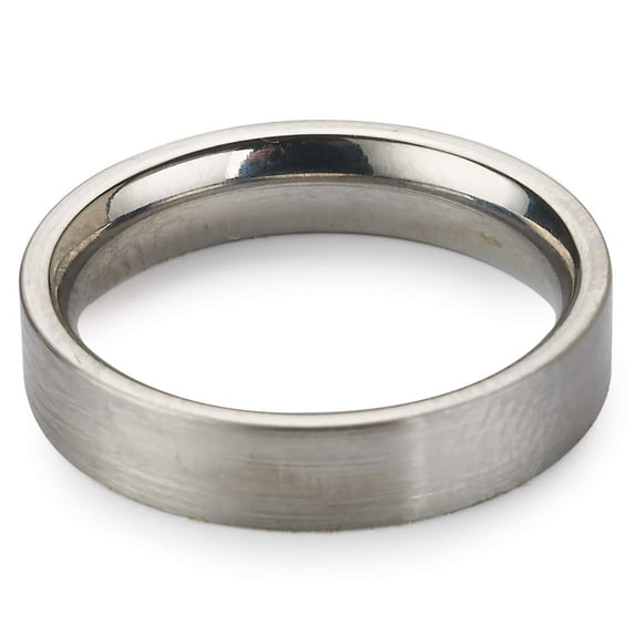 Woodriver Comfort Ring Core - 64Al-4V Titanium - 4Mm, Size 6