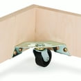 thumbnail image 1 of Woodriver Corner Caster Set Of 4 Holds 290 Lbs, 1 of 2