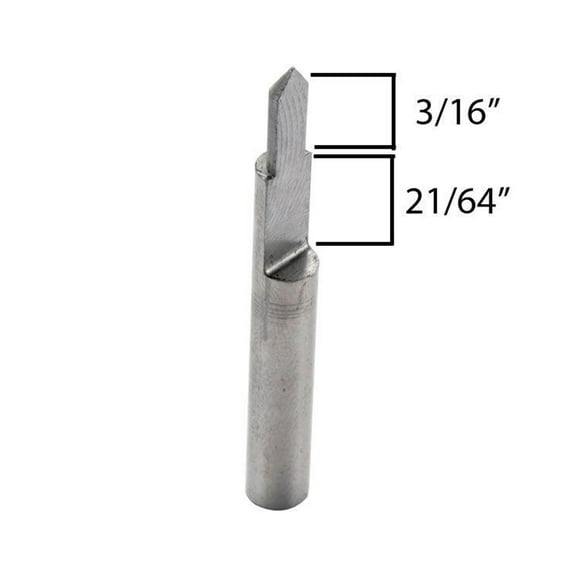 Woodriver Knife Rivet Countersink Bit B For Knife Kits