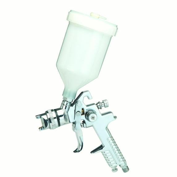 Woodriver Pro Hvlp Spray Gun With 600Cc Plastic Cup