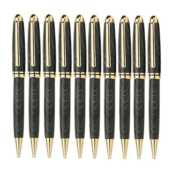 Woodriver Project Kit - Woodrivereuropean Style Ballpoint Pen Kit 10 Pack - Gold