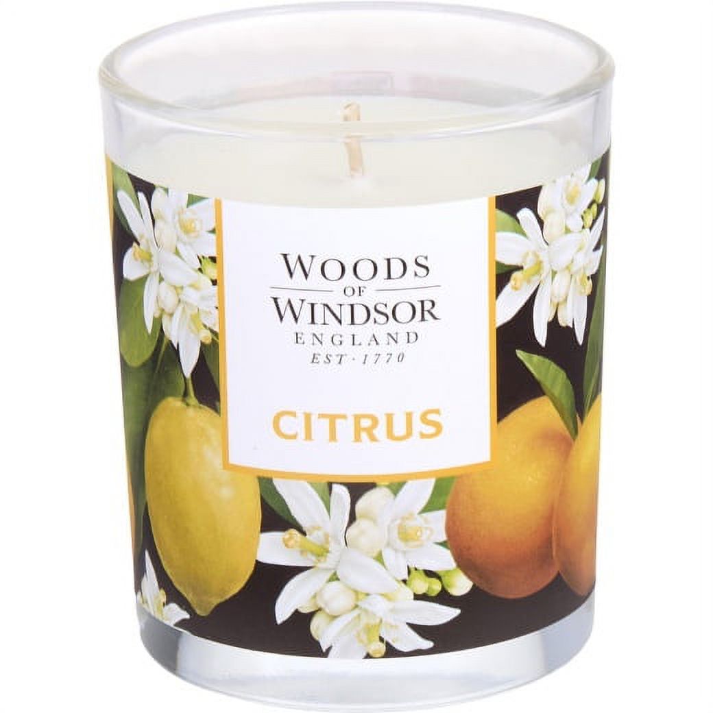 WOODS OF WINDSOR CITRUS by Woods of Windsor , CANDLE SCENTED 5 OZ
