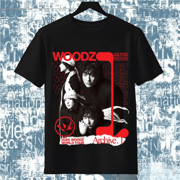 WOODZ Archive 1 Graphic T-Shirt, Slide Strum Mute Tee