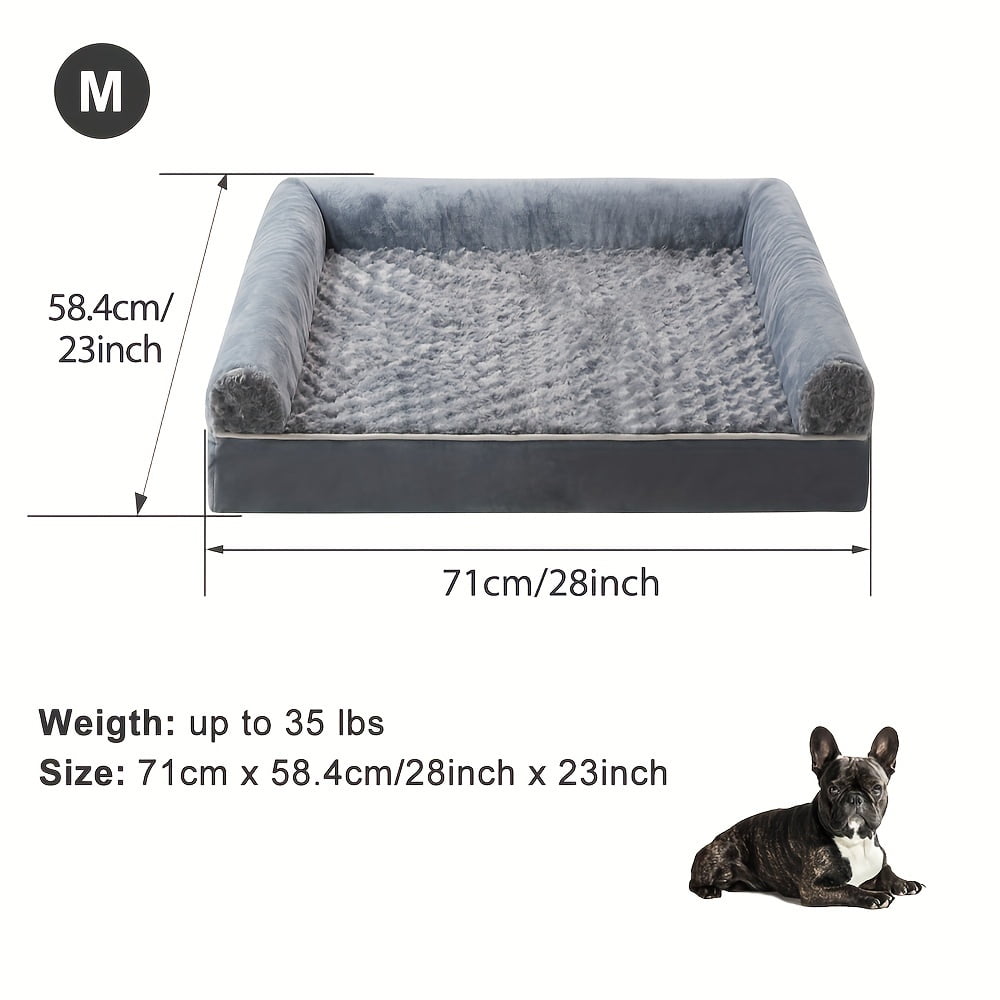 WOOF Orthopedic Dog Beds for Extra Large Dogs Waterproof Memory Foam XL