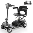 thumbnail image 1 of WOOKEN 4-Wheel Mobility Scooter for Seniors&Adults,17 Miles Foldable Electric Mobility Scooter,250W Powered Electric Wheelchair Device for Adults 330lbs,Basket,Compact Moving for Travel, 1 of 15