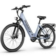 thumbnail image 1 of WOOKEN Electric Bike for Adults ,48V 10.4Ah Removable Battery and up to 50Miles 19.8MPH, 26" x 2.1" Electric Commuter Bike with 7-Speed and Front Suspension, UL 2849, 1 of 10