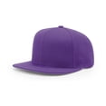 thumbnail image 1 of Richardson 510 Wool Flatbill Snapback Caps - Purple, 1 of 1