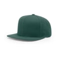 thumbnail image 1 of Richardson 510 Wool Flatbill Snapback Caps - Dark Green, 1 of 1