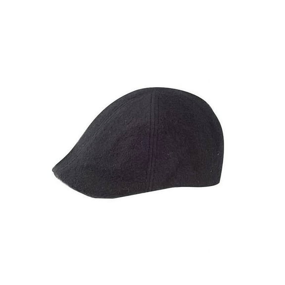 WOOL WINTER IVY CAP - Black Small/Medium
