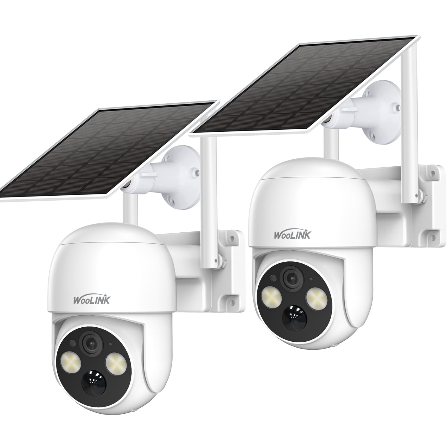 WOOLINK 4MP Solar Security Camera Wireless Outdoor, 2.5K Pan/Tilt