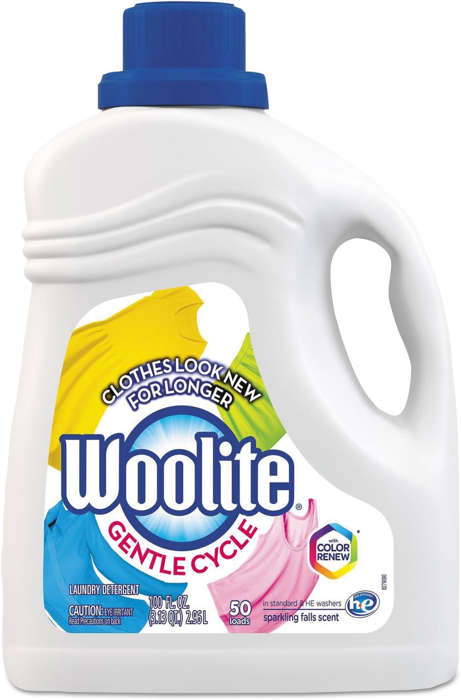 WOOLITE 83134 Gentle Cycle Laundry Detergent, 100 oz Bottle
