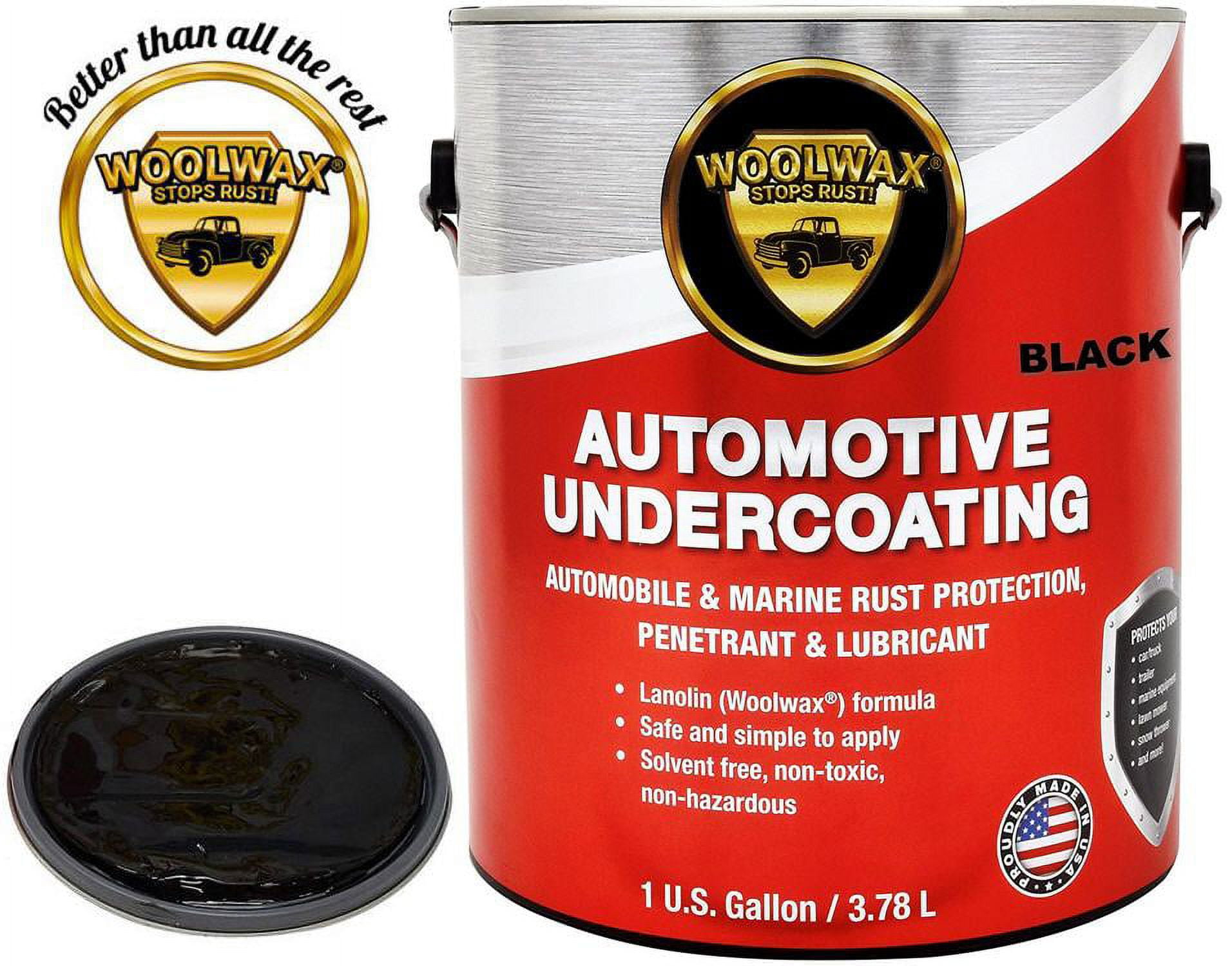 Undercoating in a Can - Clear Wax Coating - Free Shipping $99+