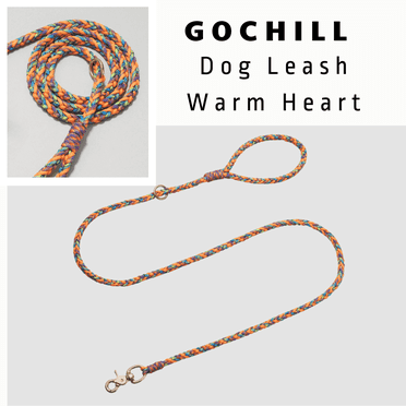 WOONONO Gochill Leash, 63 In Polypropylene Retractable Dog Leash, Adjustable