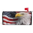 thumbnail image 1 of WOOR American Eagle Magnetic Magnetic Mailbox Cover Standard Size for Garden Yard Outdoor Decorations-18 x 20.8", 1 of 5
