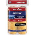 WOOSTER BRUSH RR3014 Super/Fab JumboKoter Paint Roller, 1/2 in Nap, 4