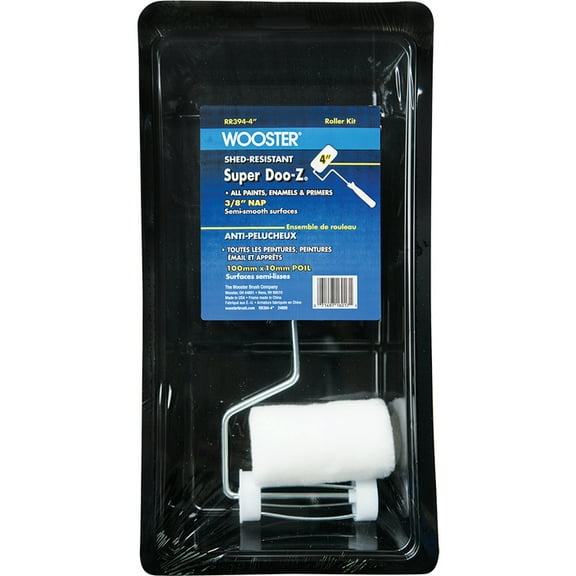 Wooster Paint Roller Kit,4in. RR394-4