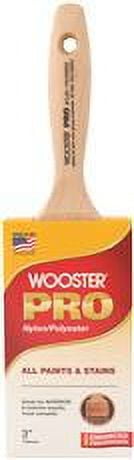 Wooster 3 in. Pro Nylon/Polyester Flat Brush 0H21450030 - The Home