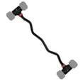 WOOTMIN Hyperbell EZ Curl Bar Adjustable Dumbbell to Curl Barbell