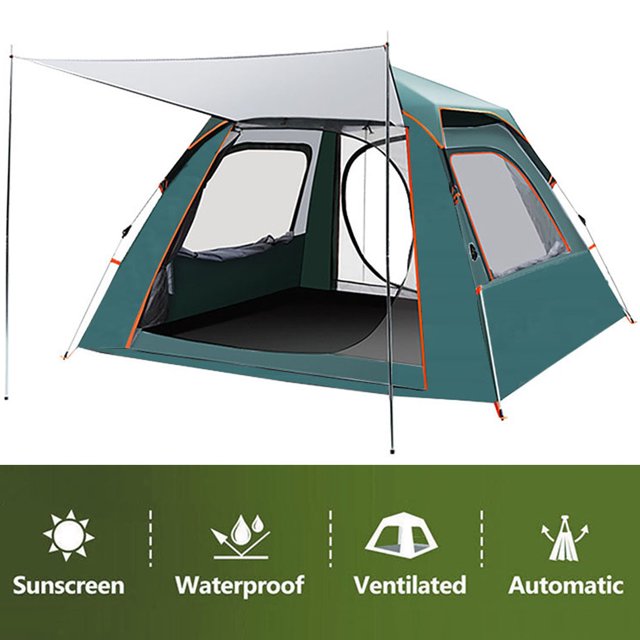 WOOVFU,5 Person Tent,Tent Camp 5 Person Waterproof,Quick Set Portable