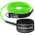 thumbnail image 1 of WOOWAVE Surfboard Leash Premium SUP Leg Straight Rope 6/7/8 feet, 1 of 7