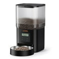 thumbnail image 1 of WOPET Automatic Cat Feeder, SBF3&nbsp;4L Automatic Dog Feeder with 180-Day Battery Life, Programmable Cat Food Dispenser with Stainless Steel Bowl,1-6 Meals Per Day, 1 of 3