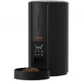 thumbnail image 1 of WOPET Automatic Pet Cat Dog Feeders Dispenser ,  With Desiccant Bag, Programmable 6 Meals, 10s Voice Recorder, 5L, Black, 1 of 9