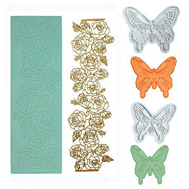 Butterfly Silicone Mold Butterfly silicone mold for decorating cakes, for  cake decorating and crafting