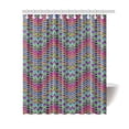 thumbnail image 1 of WOPOP Crazy Pink Waves Bathroom Waterproof Fabric Shower Curtain 60x72 inches, 1 of 2
