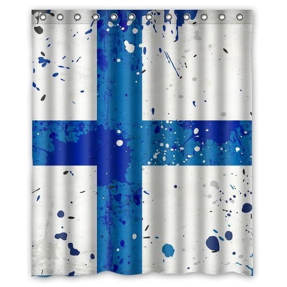 WOPOP Cross Shower Curtain 60x72 inches