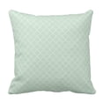 thumbnail image 1 of WOPOP Cute Cool Seafoam Green Moroccan Quatrefoil Retro Girly Pillowcase Cushion Cover 20x20 inches, 1 of 1
