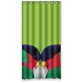 thumbnail image 1 of WOPOP Green Background Parrot Love Waterproof Bathroom Fabric Shower Curtain 36x72 inches, 1 of 1