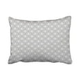 thumbnail image 1 of WOPOP Grey Geometric Circles Pillowcase Cushion Cover 20x30 inch, 1 of 1