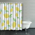 thumbnail image 1 of WOPOP Lemon Pattern Seamless Decorative Yellow Shower Curtains Bathroom Curtain 60x72 Inch, 1 of 1