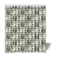 thumbnail image 1 of WOPOP Money Waterproof Polyester Bathroom Shower Curtain 66x72 Inches, 1 of 2