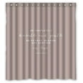 thumbnail image 1 of WOPOP Pink Background Bible Verses Waterproof Bathroom Fabric Shower Curtain 66x72 inches, 1 of 1