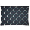 thumbnail image 1 of WOPOP Seamless Anchor Pattern Pillow Cases 20x30 inches Two Sides Print, 1 of 1