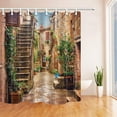 thumbnail image 1 of WOPOP Tuscan Decor Collection Landscape of Tuscany Polyester Fabric Bath Curtain, Bathroom Shower Curtain 66x72 inches, 1 of 1