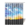 thumbnail image 1 of WOPOP Watercolor Starry Night Bathroom Waterproof Fabric Shower Curtain 60x72 inches, 1 of 2