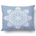 thumbnail image 1 of WOPOP Xmas Decorative Snowflake Isolated On White Illustration Pillow Case Cushion Cover Case Throw Pillow Case 20x30 inches, 1 of 1