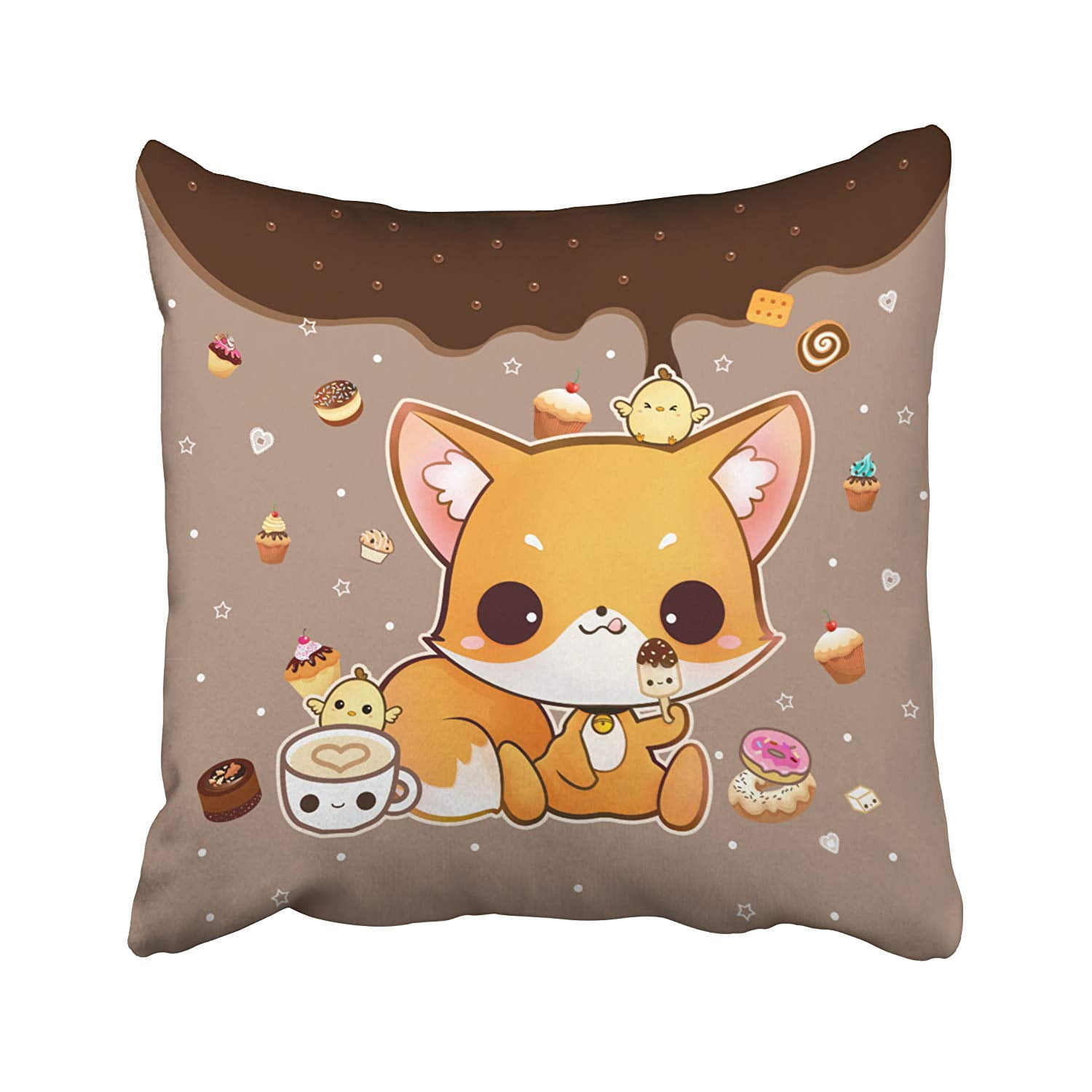 Kawaii Fox Pillows