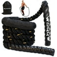 thumbnail image 1 of WOQQW Weighted Jump Ropes for Men women, 3lb 5.2lb Heavy Skipping Rope for Exercise, Home Workout, 1 of 8