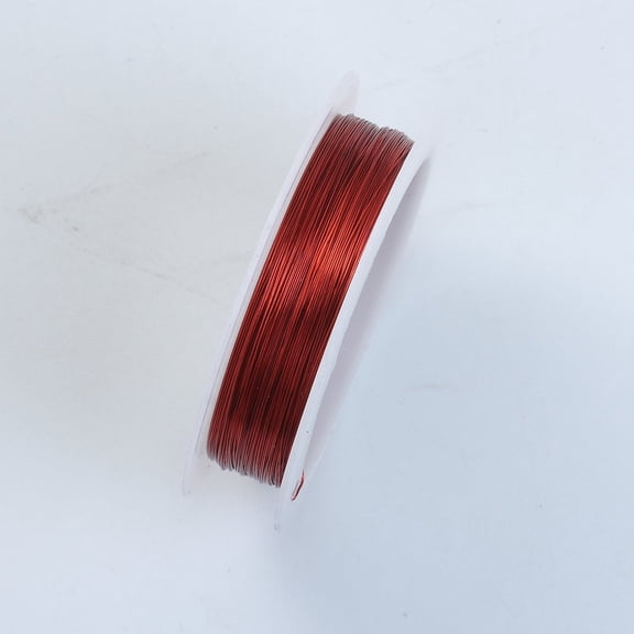 WOR-101-28G Orange Red Color Wire 28 Gauge