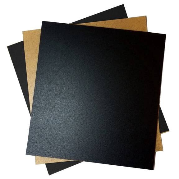 WORBLA 3 PACK COMBO - 2 Black 1 Classic -at least 9x9 Inch Per Sheet - COSPLAY- Worblas Finest Art Thermoplastic + Worbla Black