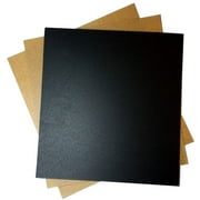 WORBLA 3 PACK COMBO - 2 Classic 1 Black - 10 x 9.25 Inch Per Sheet - Worblas Finest Art Thermoplastic + Worbla Black