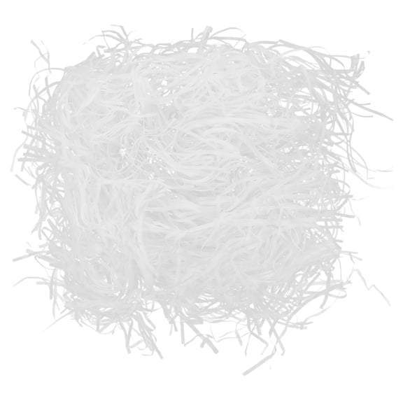HINTRMENT Shredded White Paper Filler Eco Friendly for Box Filler and Basket Presentation